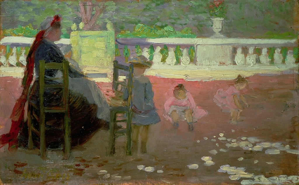 Nei giardini del Lussemburgo